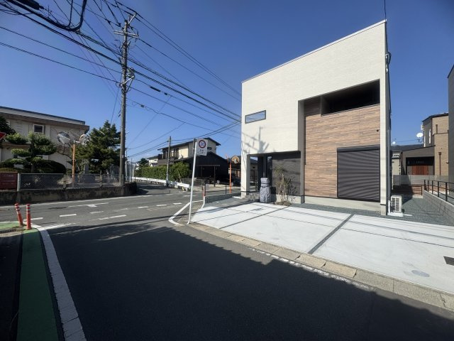 筑後市西牟田小学校前新築オール電化戸建　8号棟の外観