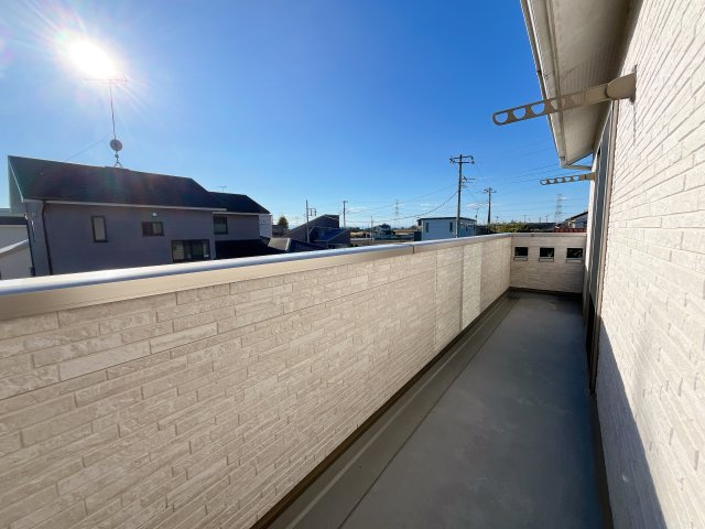加須市水深　中古戸建のバルコニー