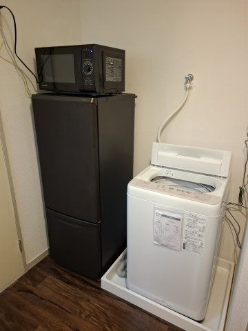 グランフォーラムのその他|家電3点セット（冷蔵庫・電子レンジ・洗濯機）プレゼント
※中古品