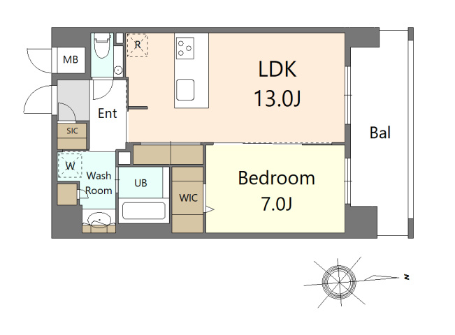 【間取り】 | S-RESIDENCE大手門awesome　★プライスホームなら仲介手数料が0円です！★