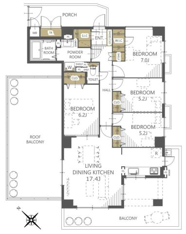 清瀬市竹丘２丁目の中古マンション