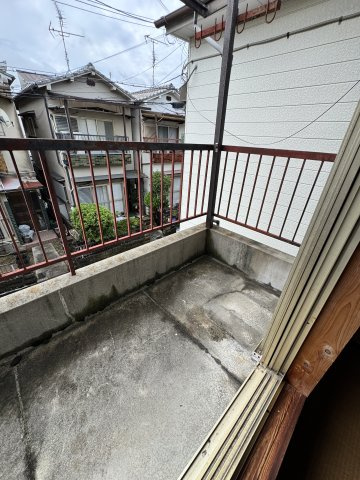 枚方市招提南町３丁目のバルコニー|南側バルコニー