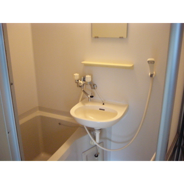 メゾンホリコシの洗面所|洗面台