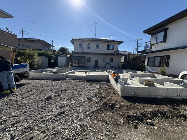 【GRAFARE 】　雀の宮４期　限定1邸の外観|○只今建築中○
同社施工メーカーの物件でのご見学も可能です。
まずは販売担当会社のハンディホームまでお気軽にお問い合わせください。
※2025年10月撮影