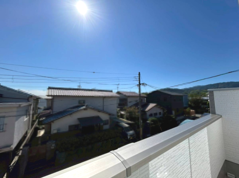 【価格改定】京都市西京区大原野鳥見町１期の展望|大原野のどかな景色が広がる眺望です！