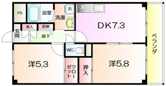 【間取り】 | カーザオクノ