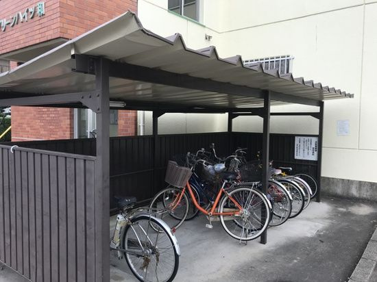 グリーンハイツ和のその他共用部分|駐輪場です