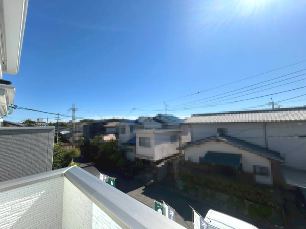 京都市西京区大原野鳥見町１期の展望|大原野のどかな景色が広がる眺望です！