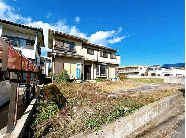 高崎市下佐野町　中古2299の前面道路含む現地写真