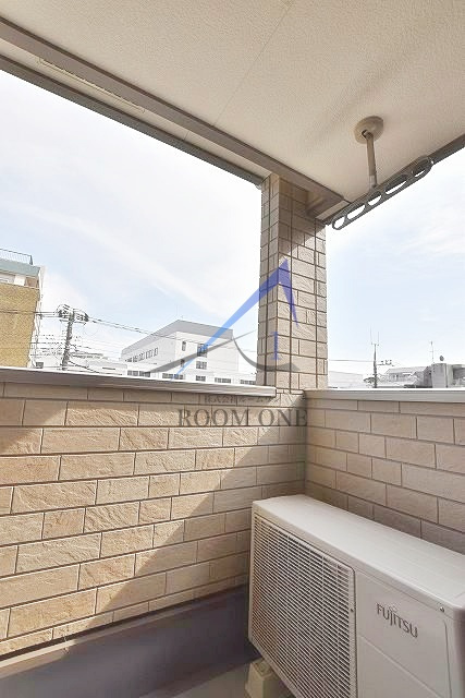 レフィナードソメイＢ棟のバルコニー|バルコニーです。