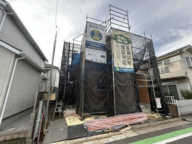 上尾市瓦葺1247　新築戸建　ハートフルタウンAの外観