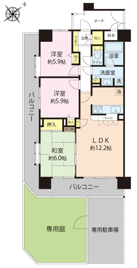 立川市一番町１丁目の中古マンション