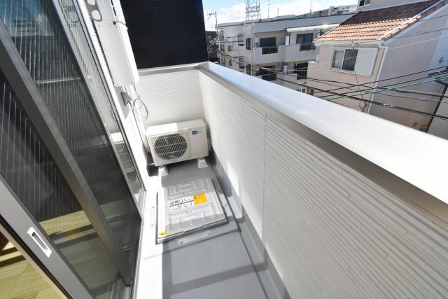 ラネージュ武庫川のバルコニー