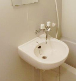 中野区南台１丁目の賃貸マンションの洗面所