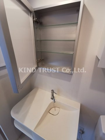 AXIS UMEKITAの洗面所|コンパクトで使いやすい洗面所