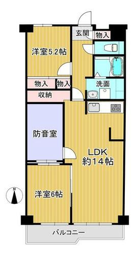 守口スカイハイツの間取り|間取り図はいかがですか？ご希望を叶える間取りですか？リビングの広さは？水回りの位置は？カウンターキッチン？など色々な情報が集約されています。弊社ではリフォームなどのご相談も承っております。