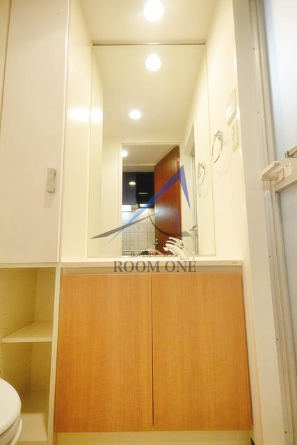 エコロジー白山レジデンスの洗面所|洗面台です。