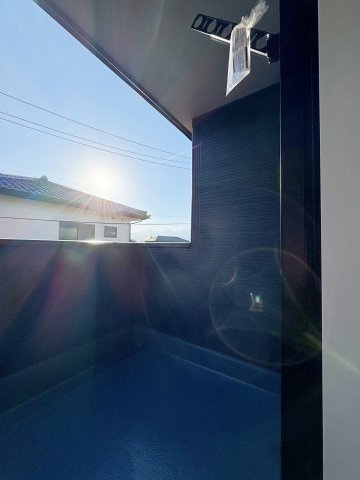 新築戸建・新築建売　福島市御山字沢田【長期優良住宅】御山小・清水中のバルコニー