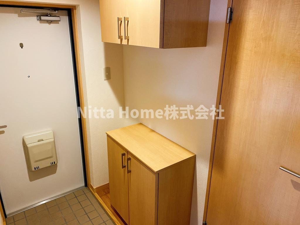 ソレイユ51の玄関|シューズボックス付いてます♪