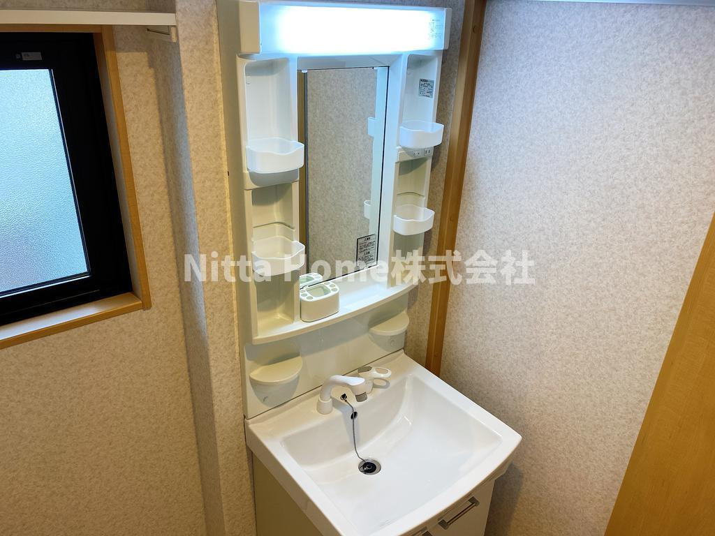 ソレイユ51の洗面所|独立洗面化粧台付☆彡