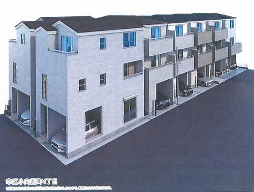川崎市幸区小向西町4丁目　新築戸建全5棟　2号棟