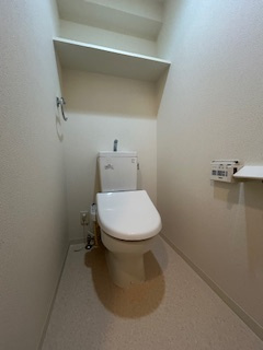 カルム小西Ⅱのトイレ|トイレもきれいです