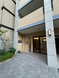 カルム小西Ⅱのエントランス|清潔なエントランスです