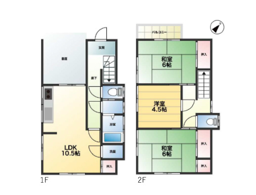 ふじみ野市福岡武蔵野の中古一戸建