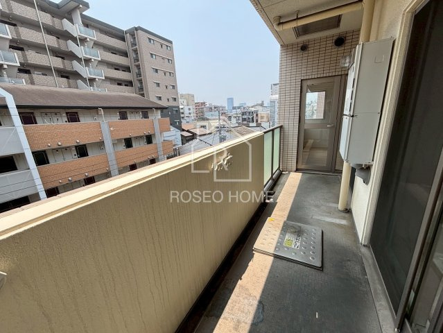 クラウディア野江のバルコニー|同マンション別部屋：参考写真