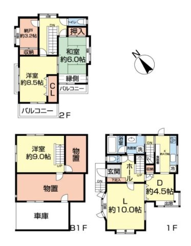 富士見市関沢２丁目の中古一戸建