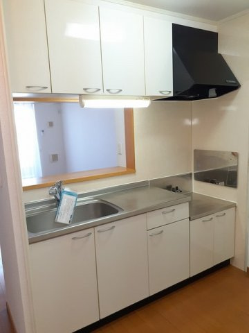 セントラルビレッジＡのキッチン|使い勝手の良いカウンターキッチン♪