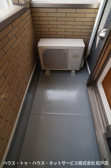 サンリット・オークⅣのバルコニー