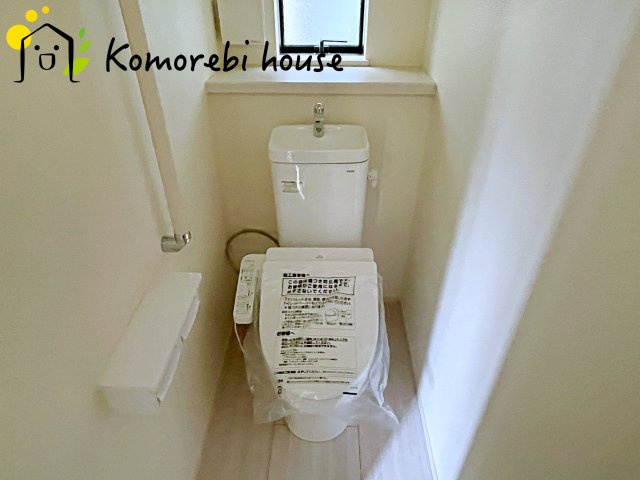さいたま市北区東大成町2丁目　新築一戸建て　のトイレ|落ち着いたトイレです
