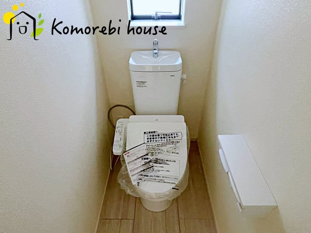 さいたま市北区東大成町2丁目　新築一戸建て　のトイレ|清潔感のあるトイレです