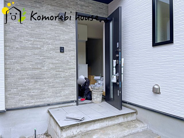 さいたま市北区東大成町2丁目　新築一戸建て　の玄関|毎日通る玄関はこちらです