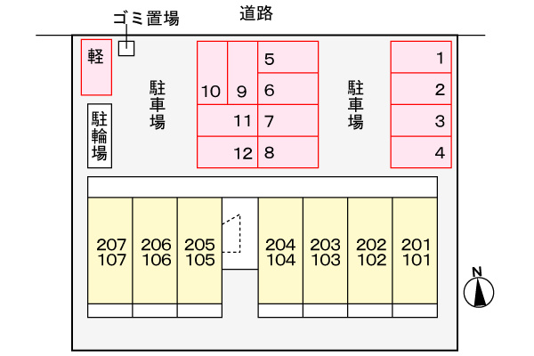 【区画図】 | エスポワール宮本
