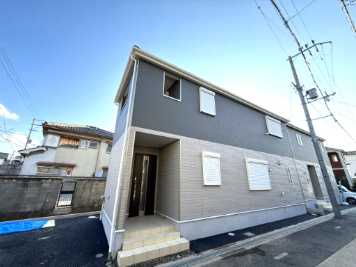 Cradle garden堺市東区高松第1　1号棟の外観