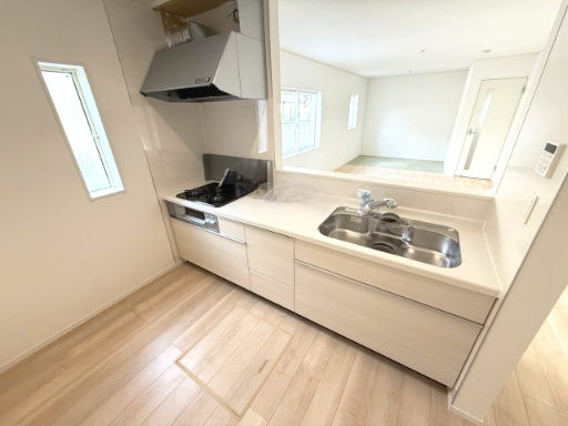 Cradle garden堺市東区高松第1　1号棟のキッチン