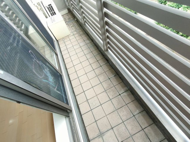 ミル・ネージュのバルコニー