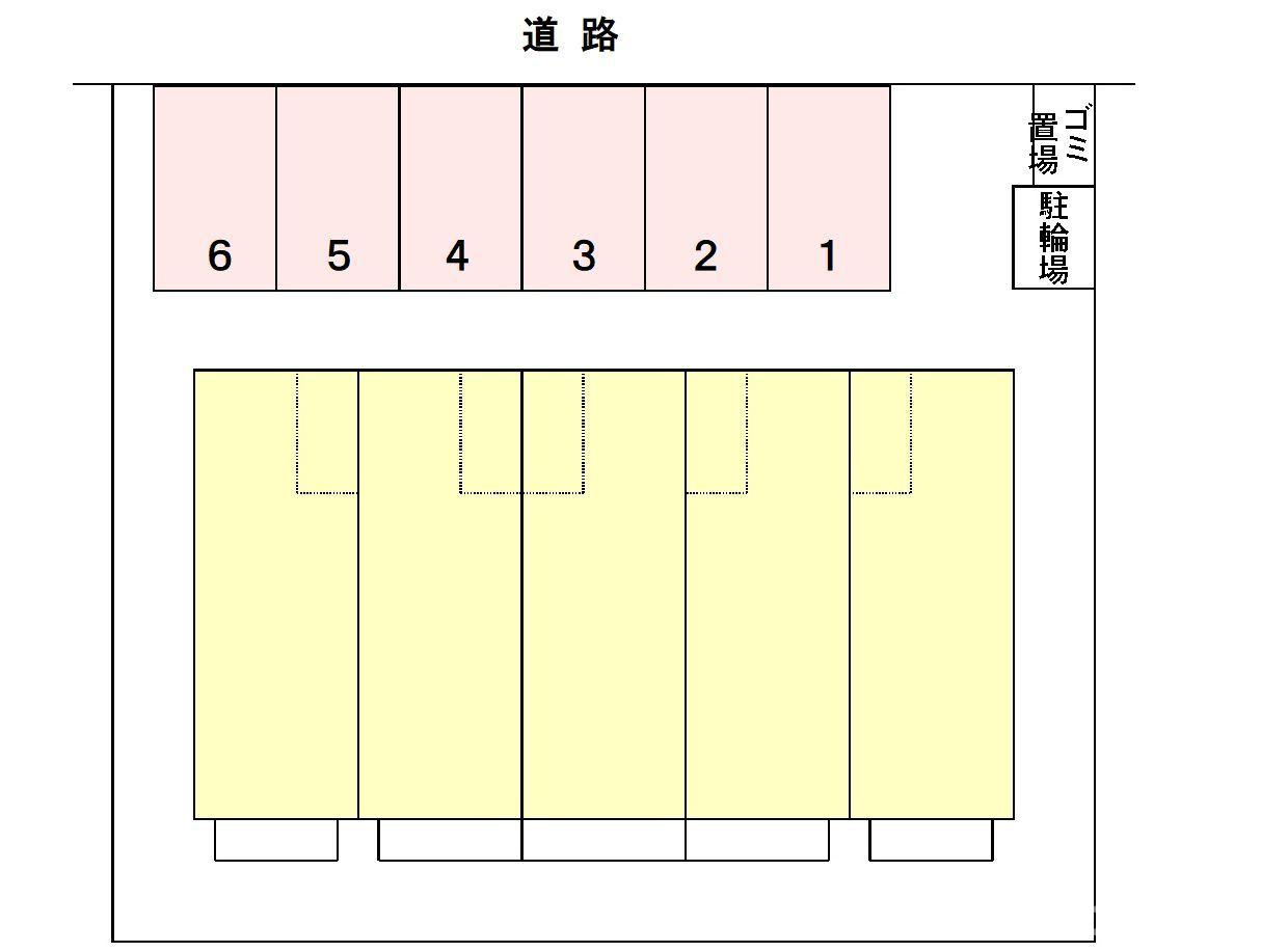 ミルトニアの駐車場