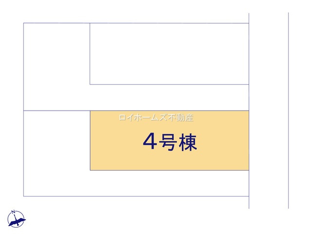 【区画図】 | 一宮市今伊勢町本神戸字筋替20『仲介料無料』新築戸建て | 1号棟
