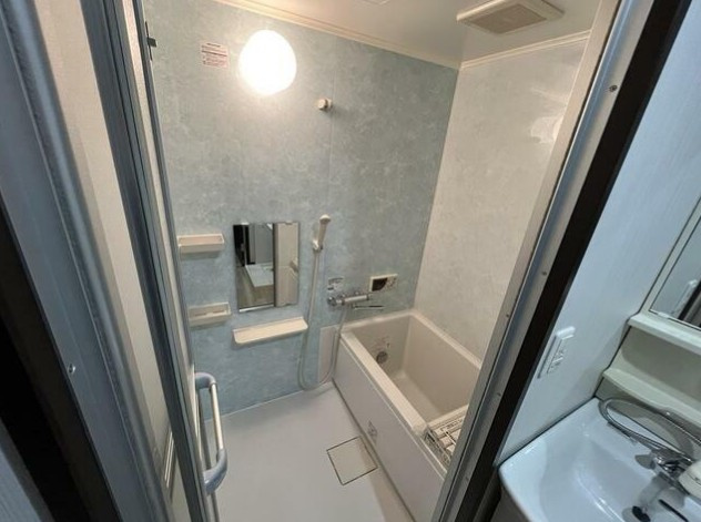 富士マンションの浴室