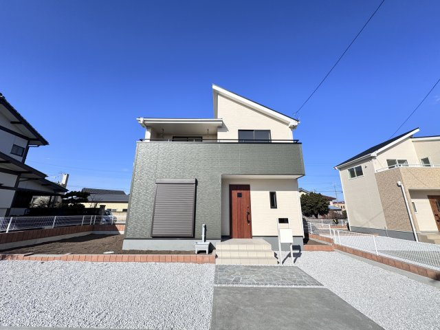 新築　渋川市八木原第13　Livele Garden.S　5号棟の外観|現地写真　渋川市八木原第13　Livele Garden.S