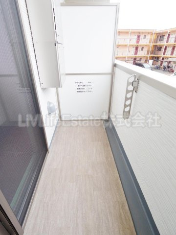 ルミネ中央のバルコニー