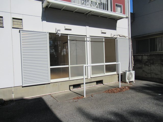 ノーサイドAのバルコニー