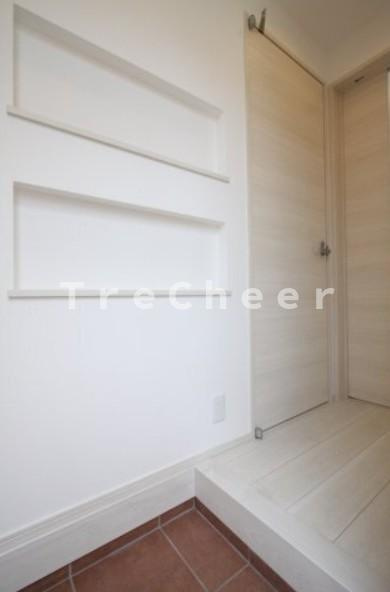 Kハウス白山の玄関