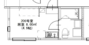 【ロフト付きのコンパクトルーム！】クレール 瑞江の間取り