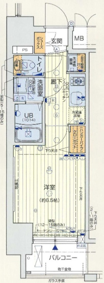 【間取り】 | レオンコンフォート難波ノワール