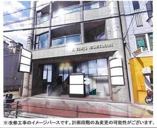 タイムス西田辺の外観