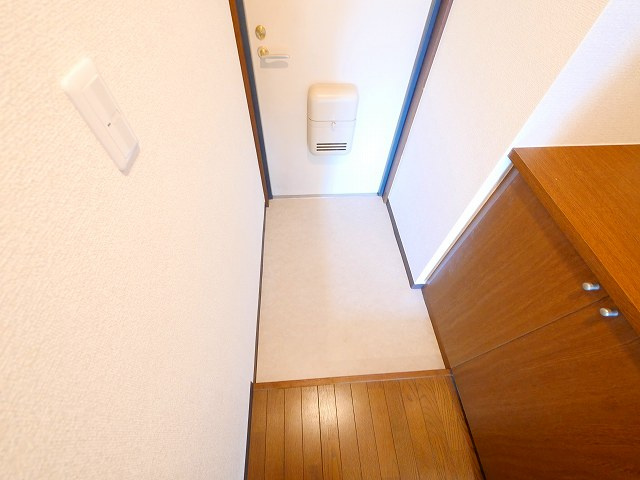 ツインコート帝塚山の玄関